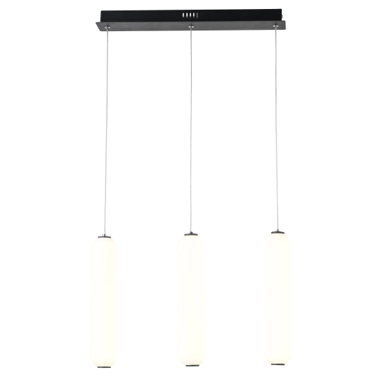 Catkin lampa wisząca czarny mat LED 3x8W 4000K 1920lm 339113-30 REALITY